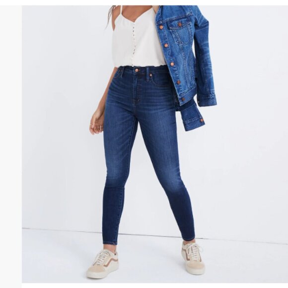 Madewell Denim - NWT MADEWELL Curvy High Rise Skinny Crop Jeans Size 33 Tall